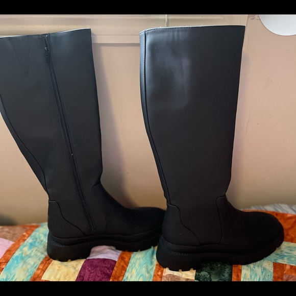 Aldo Shoes - Aldo Black Tall Boots Size 7